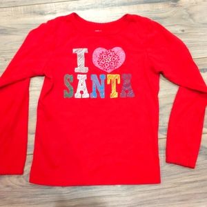 I ♥️ santa shirt